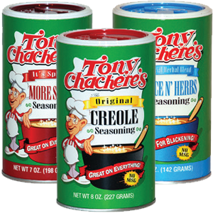 Tony Chacheres More Spice Seasoning, 14 Ounce -- 6 per case.